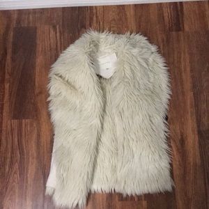 Fuzzy vest